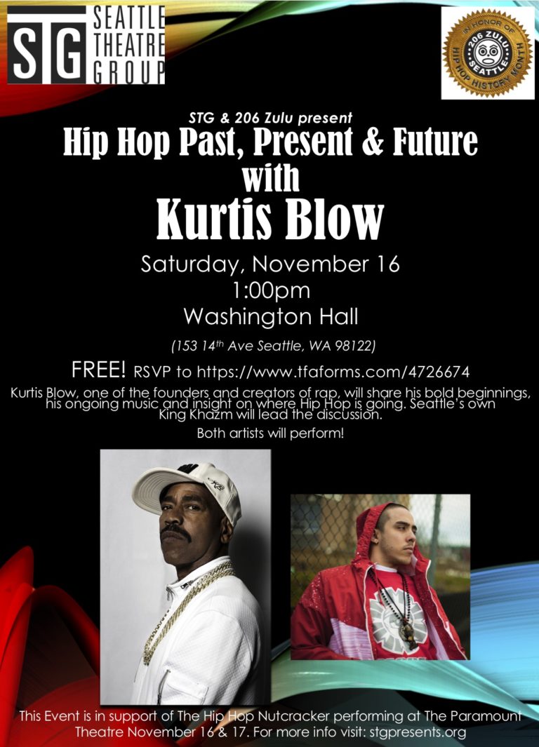 Hip Hop Past, Present & Future with Kurtis Blow