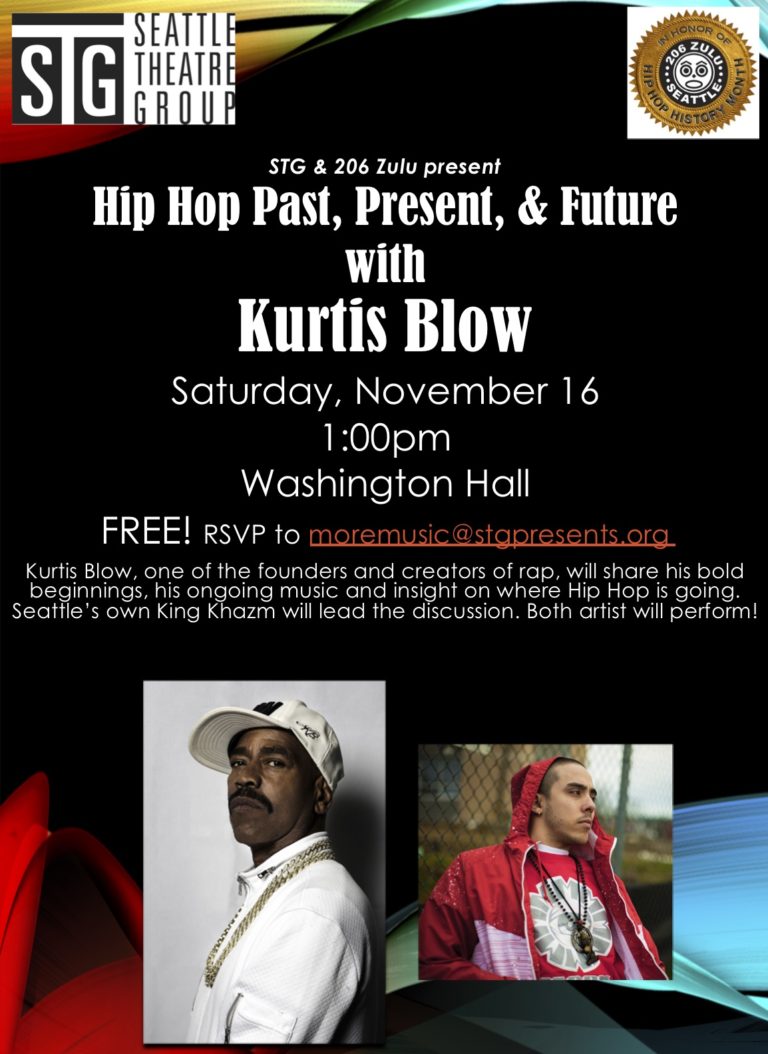 Hip Hop Past, Present & Future with Kurtis Blow