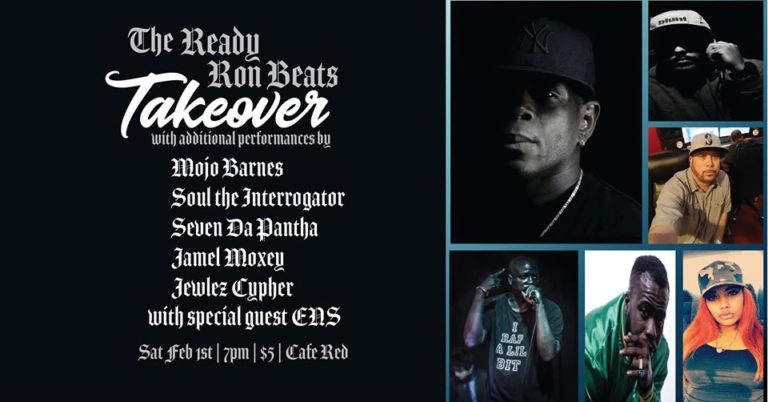 The READY RON BEATS takeover at Cafe Red ft. Mojo Barnes & more