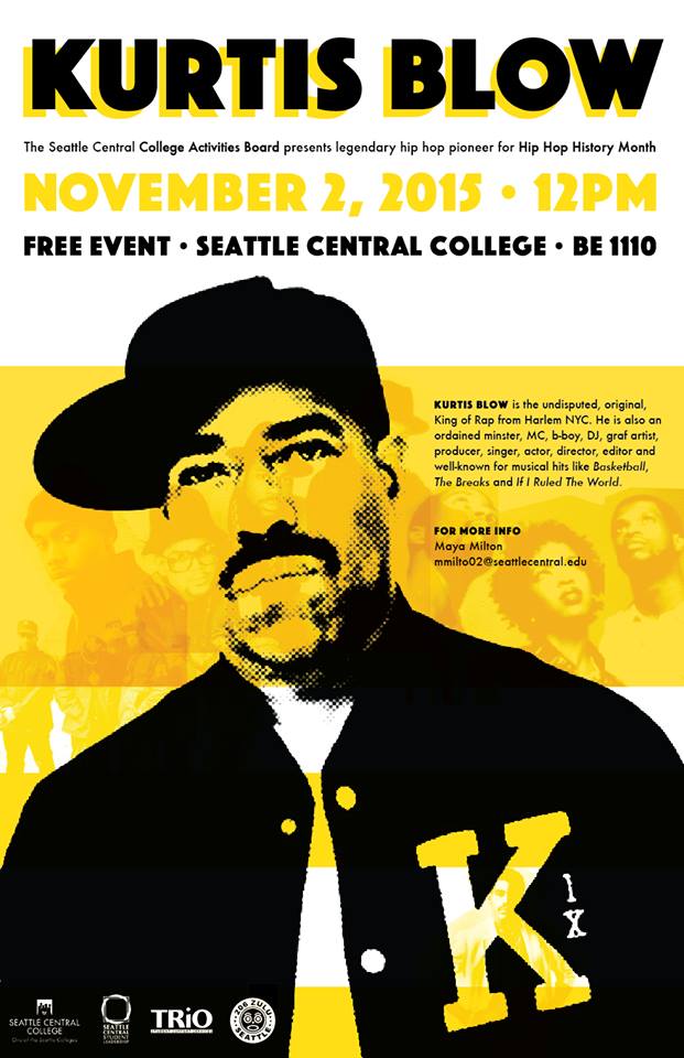 Kurtis Blow at Seattle Central College