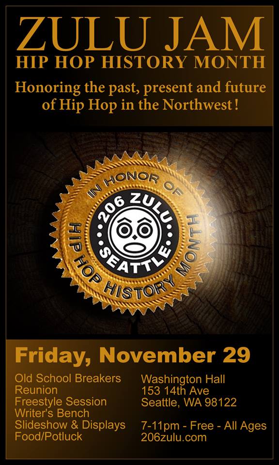 Zulu Jam Hip Hop History Month Edition