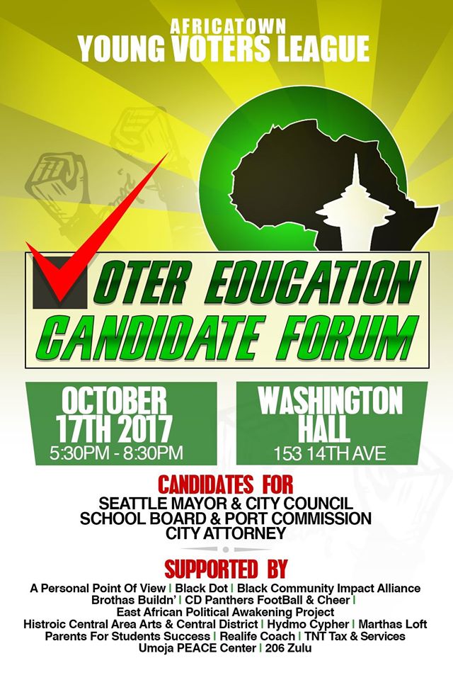 Africatown Voter Education Candidate Forum