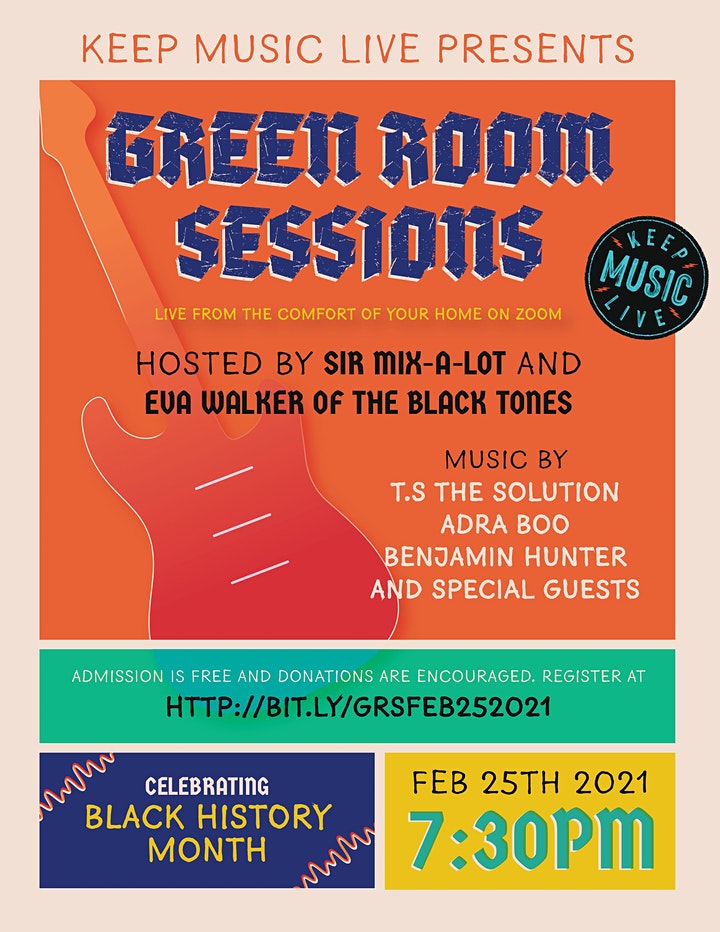 Keep Music Live Green Room Sessions: Celebrating Black History Month