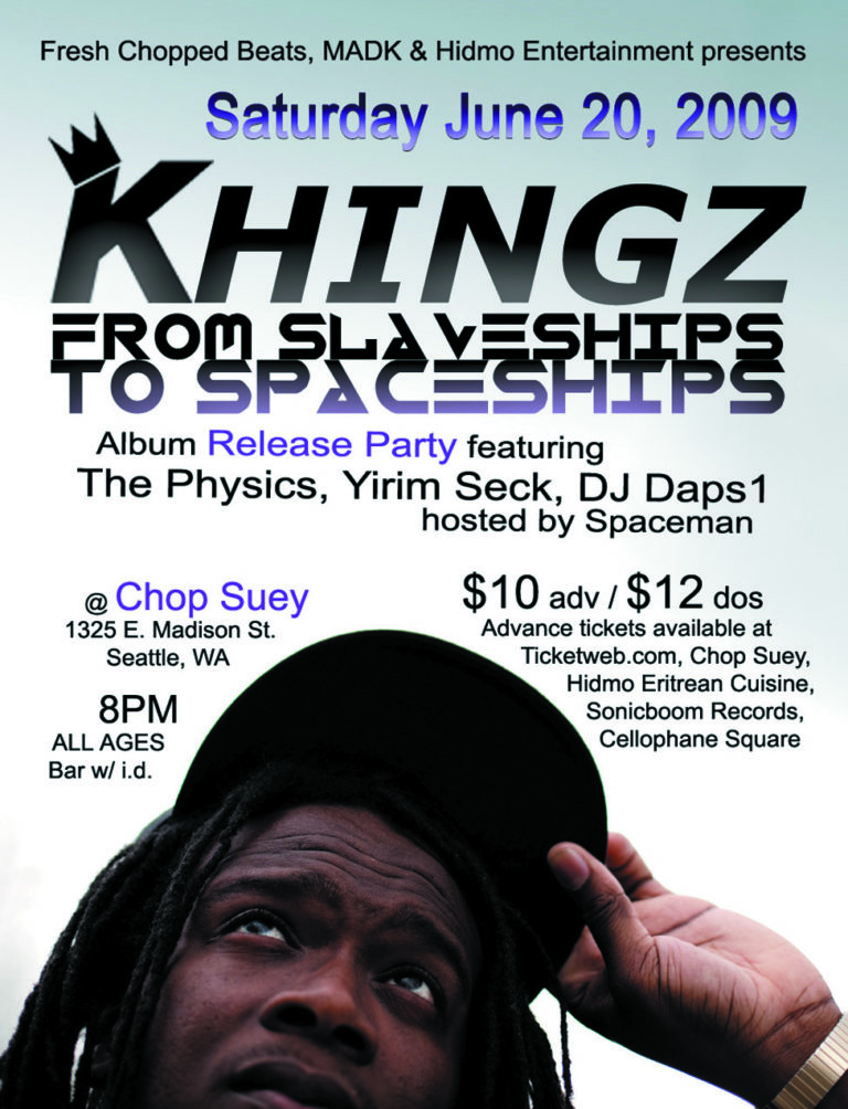 Khingz releases new album “From Slaveships to Spaceships”