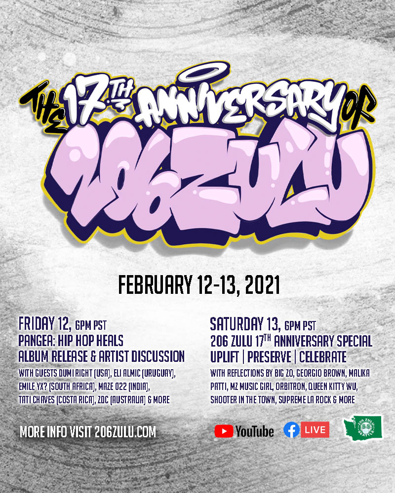 17th Annual 206 Zulu Anniversary, 2021