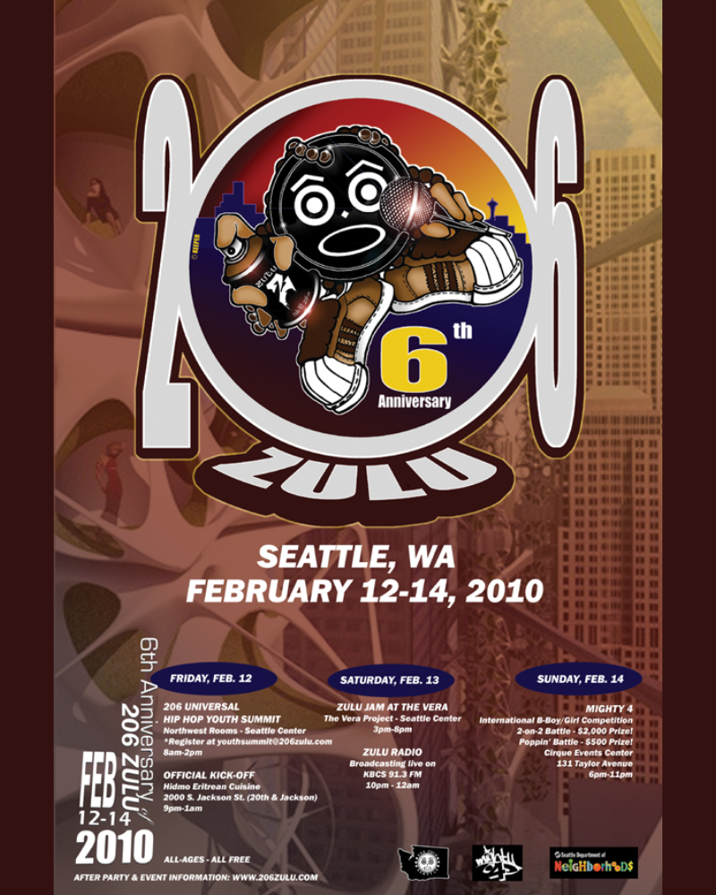 6th Annual 206 Zulu Anniversary, 2010