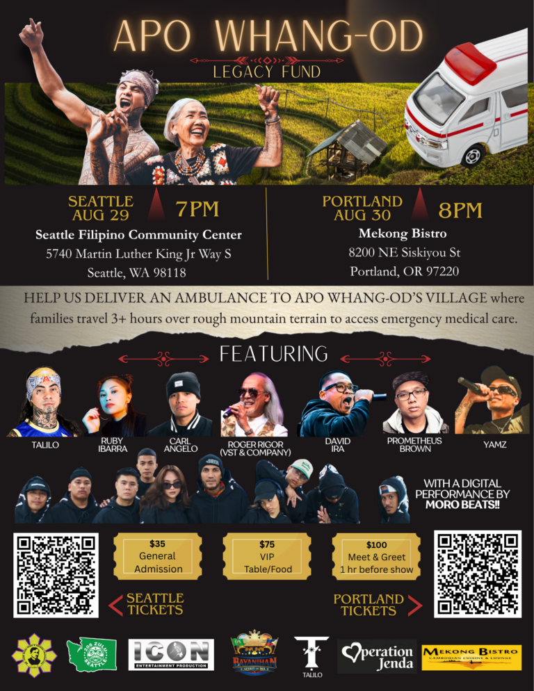 Apo Whang-Od: Preserve the People, Preserve the Culture – Seattle